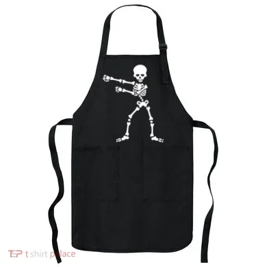 Flossing Skeleton  Apron