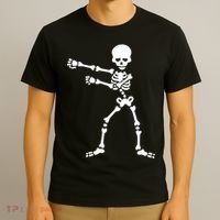 Flossing Skeleton  T-Shirt thumb 3