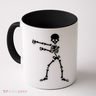 Flossing Skeleton Coffee Mug