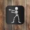 Flossing Skeleton Coaster