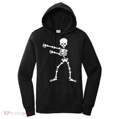 Flossing Skeleton  Women's Hoodie