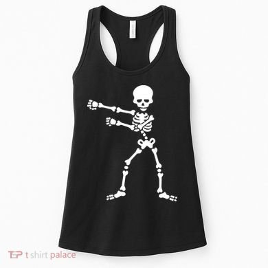 Flossing Skeleton  Women's Tank Top