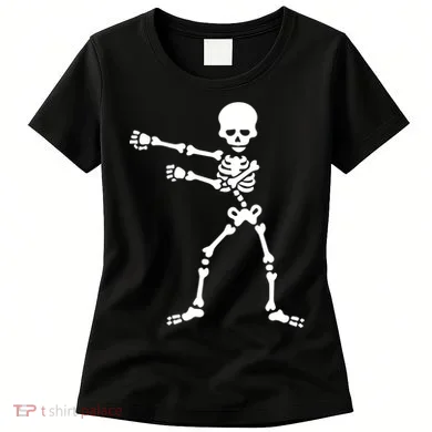 Flossing Skeleton  Women's T-Shirt