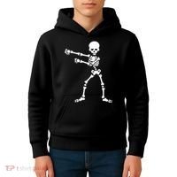 Flossing Skeleton  Kids Hoodie thumb 4