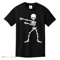 Flossing Skeleton  Kids T-Shirt thumb 0