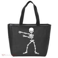Flossing Skeleton  Tote Bag thumb 0