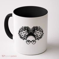 Flower Afro Puffs Coffee Mug thumb 0