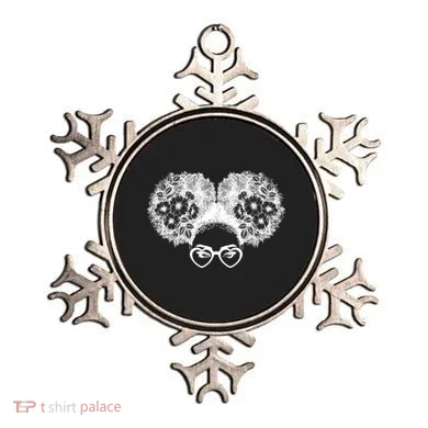 Flower Afro Puffs Ornament