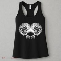 Flower Afro Puffs Women's Tank Top thumb 3