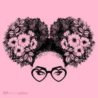 Flower Afro Puffs Long Sleeve Shirt thumb 2