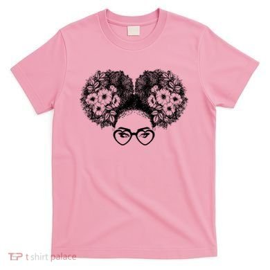 Flower Afro Puffs T-Shirt