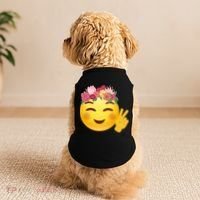 Flower Crown Emoji Doggie Tank thumb 2