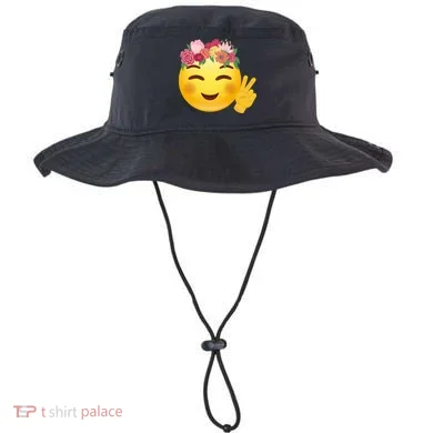Flower Crown Emoji Bucket Hat