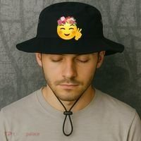 Flower Crown Emoji Bucket Hat thumb 2