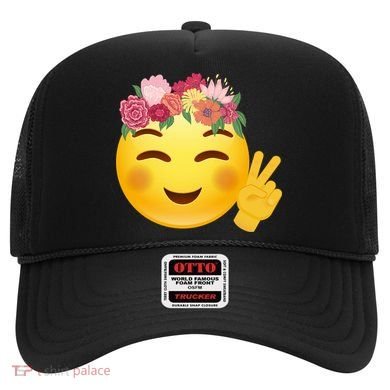 Flower Crown Emoji Hat