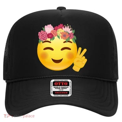 Flower Crown Emoji Hat