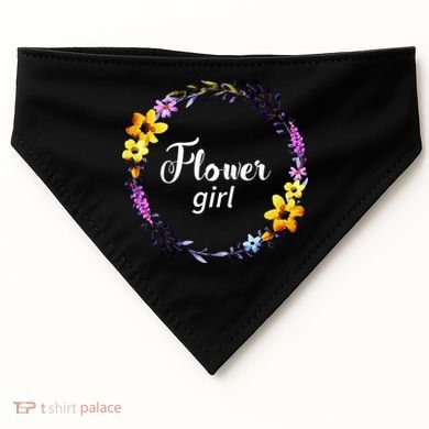 Flower Girl USA-Made Doggie Bandana