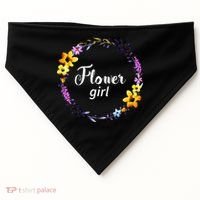 Flower Girl USA-Made Doggie Bandana thumb 0