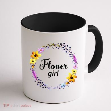 Flower Girl Coffee Mug back