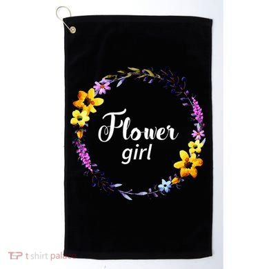 Flower Girl Golf Towel