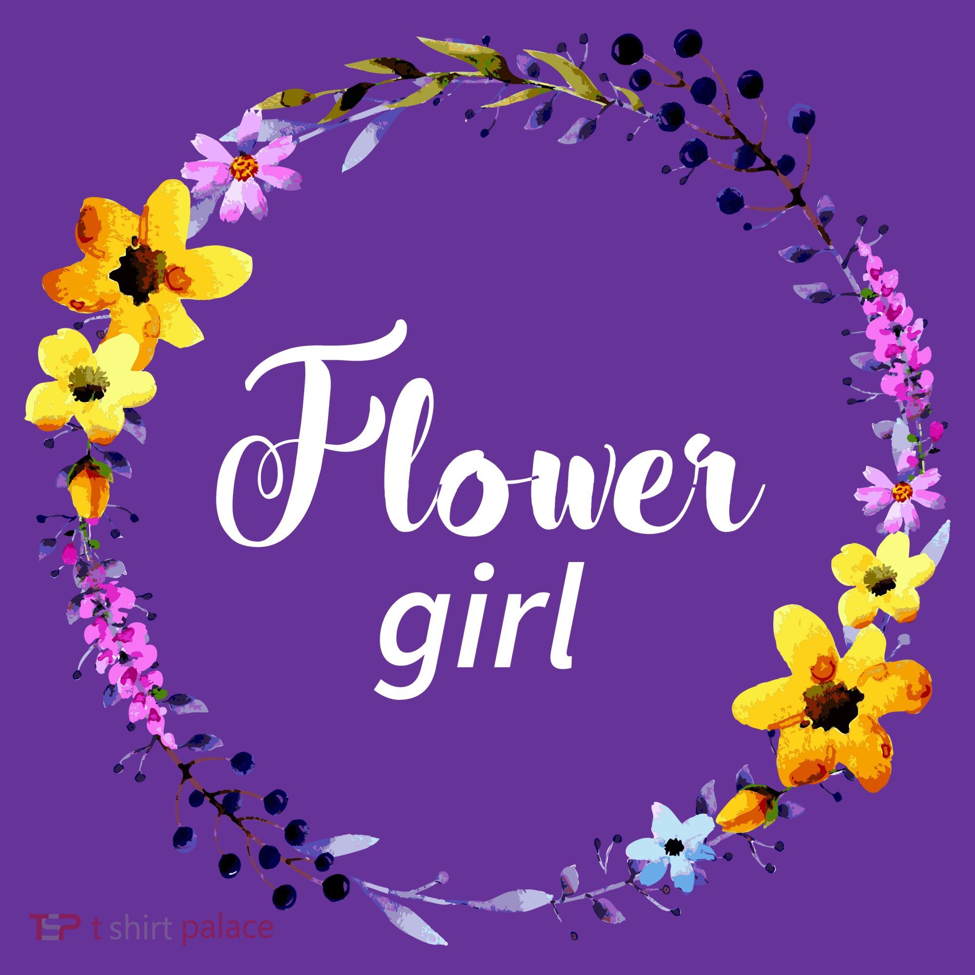 Flower Girl Long Sleeve Shirt