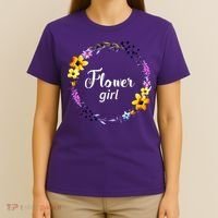 Flower Girl T-Shirt thumb 4