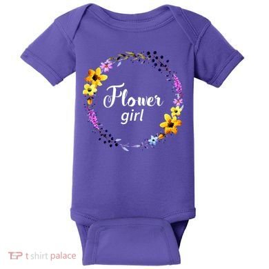 Flower Girl Baby Bodysuit