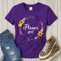 Flower Girl Women's T-Shirt thumb 3