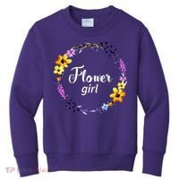 Flower Girl Kids Sweatshirt thumb 0