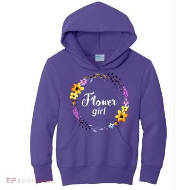 Flower Girl Kids Hoodie