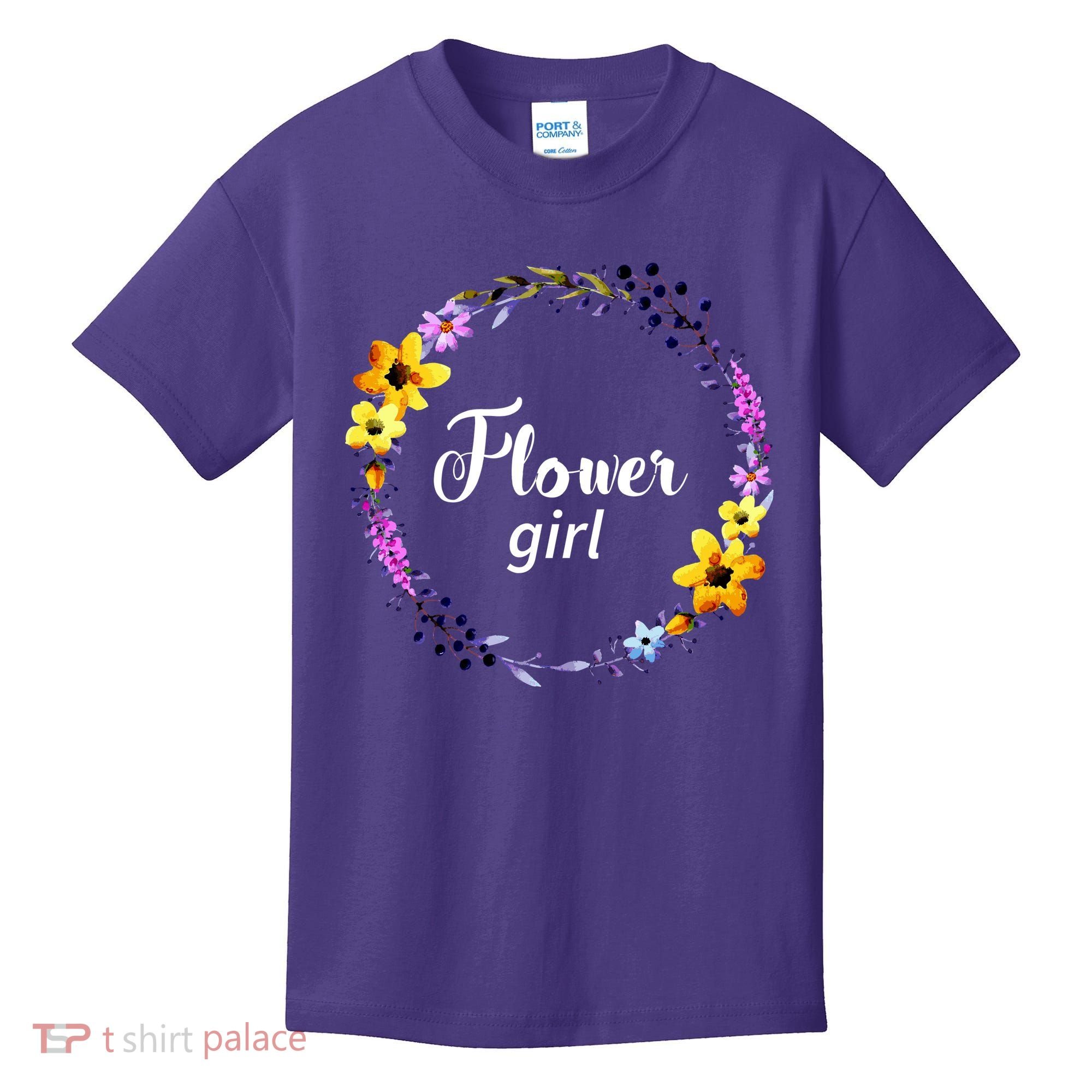 Flower Girl Kids T-Shirt