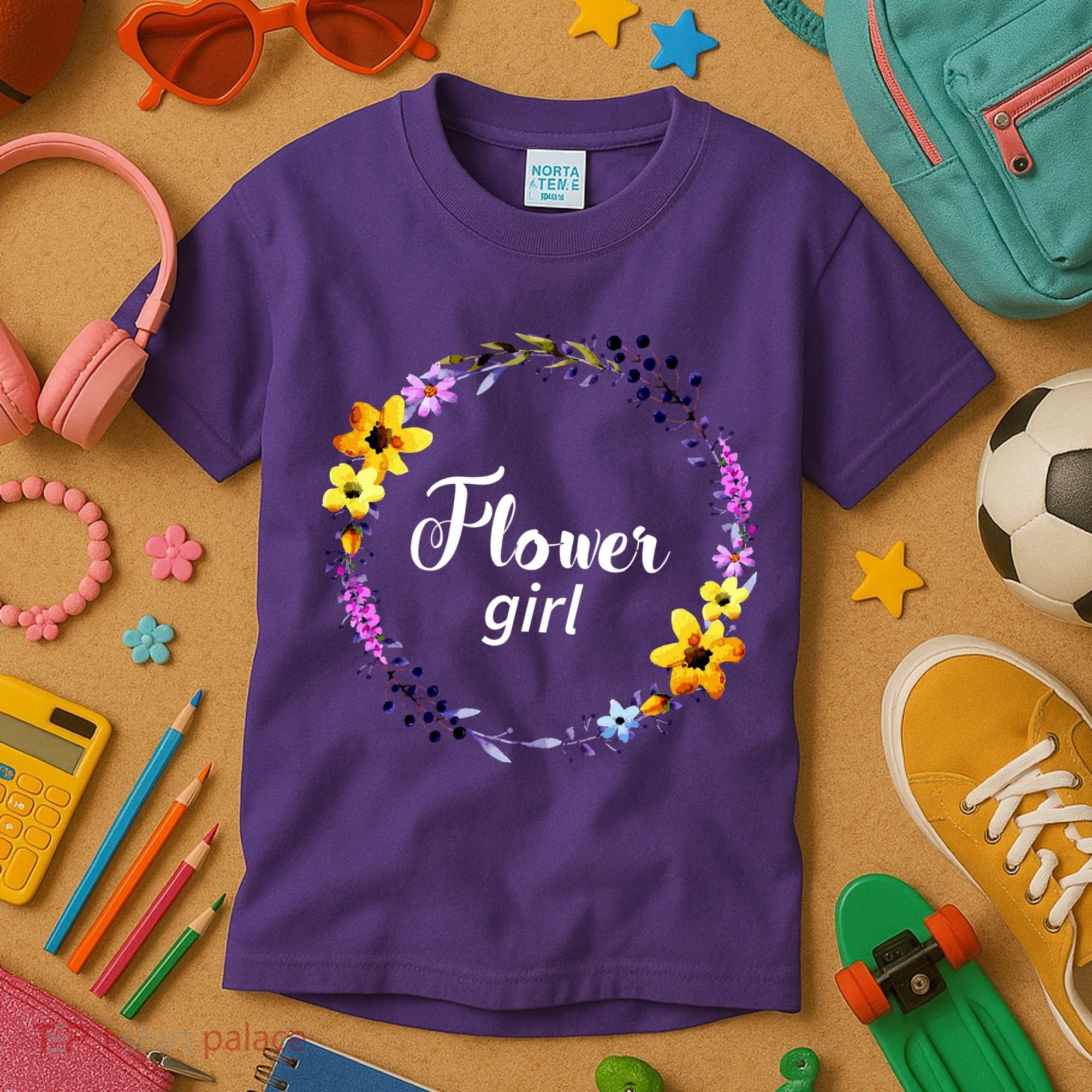 Flower Girl Kids T-Shirt