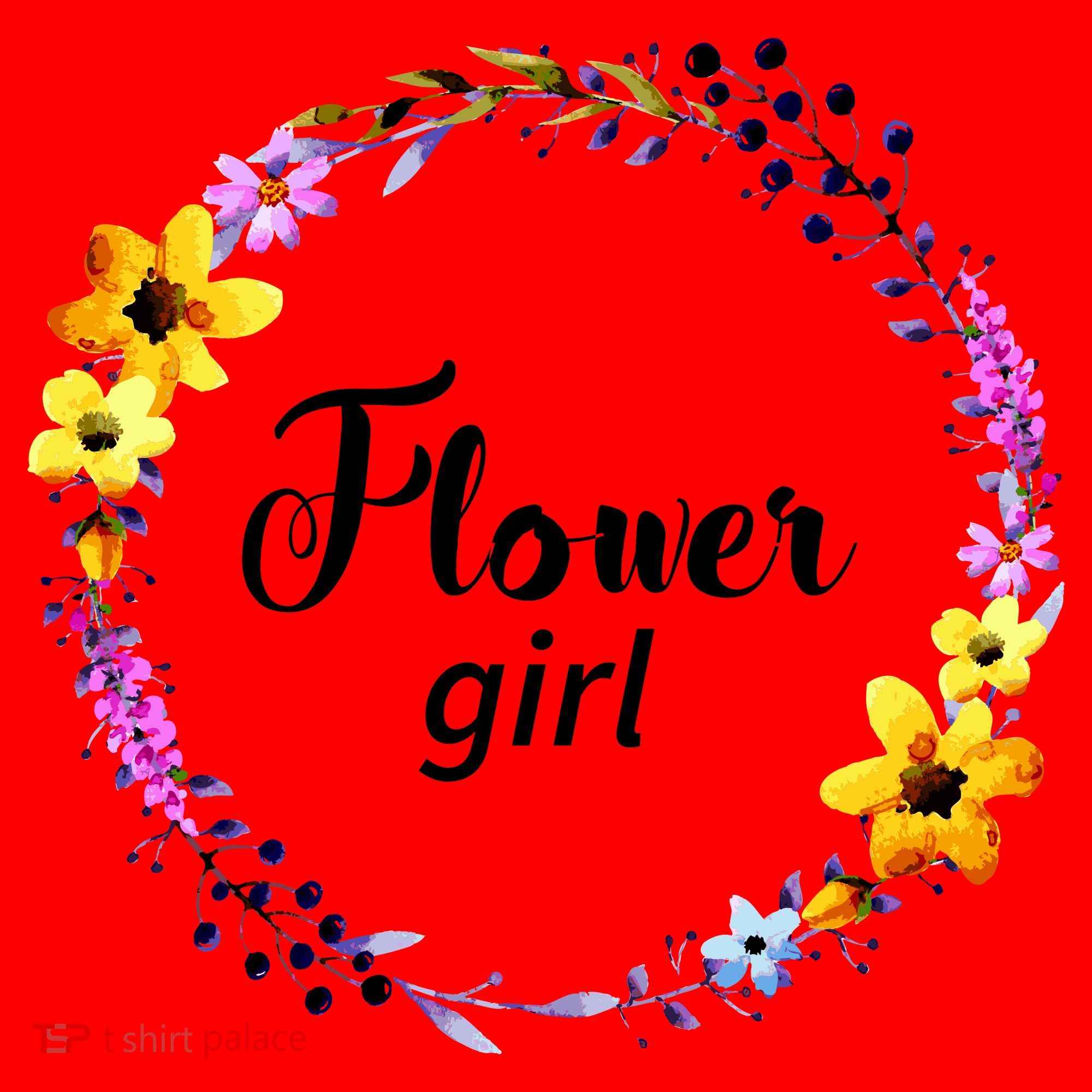 Flower Girl Santa Hat