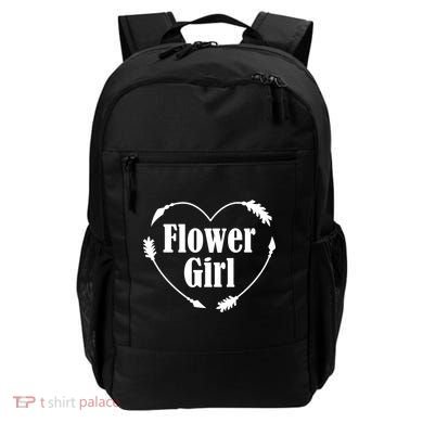 Flower Girl Heart Backpack