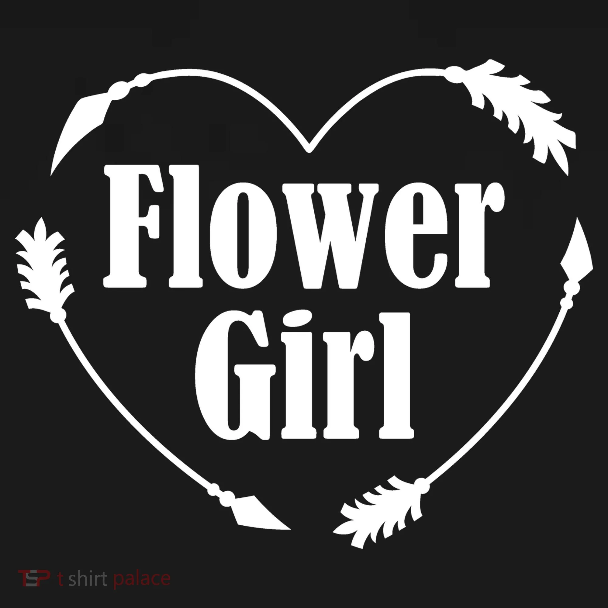 Flower Girl Heart Backpack