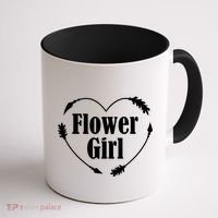 Flower Girl Heart Coffee Mug thumb 1
