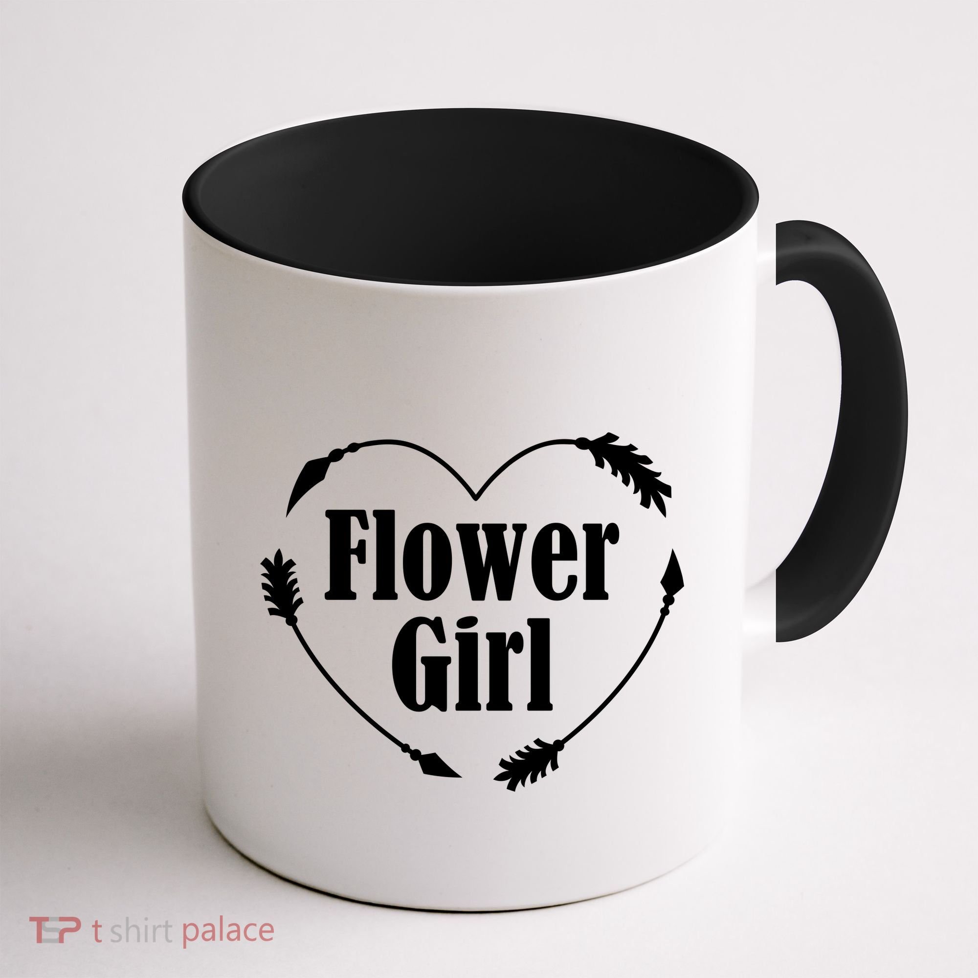 Flower Girl Heart Coffee Mug