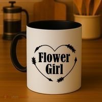 Flower Girl Heart Coffee Mug thumb 4