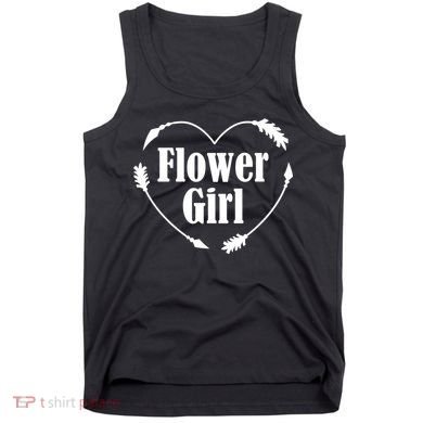 Flower Girl Heart Tank Top