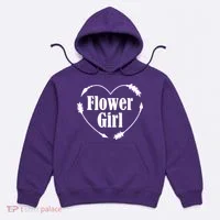 Flower Girl Heart Hoodie thumb 0