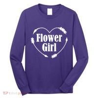 Flower Girl Heart Long Sleeve Shirt thumb 0