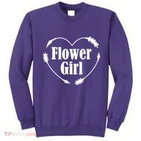 Flower Girl Heart Sweatshirt thumb 0