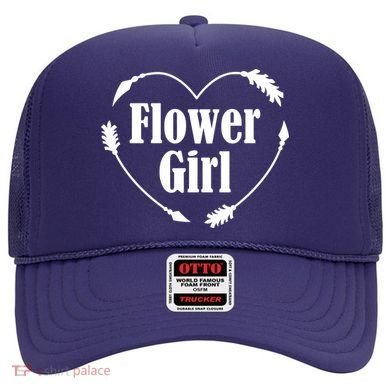 Flower Girl Heart Hat