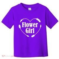 Flower Girl Heart Toddler T-Shirt thumb 0