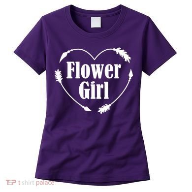 Flower Girl Heart Women's T-Shirt