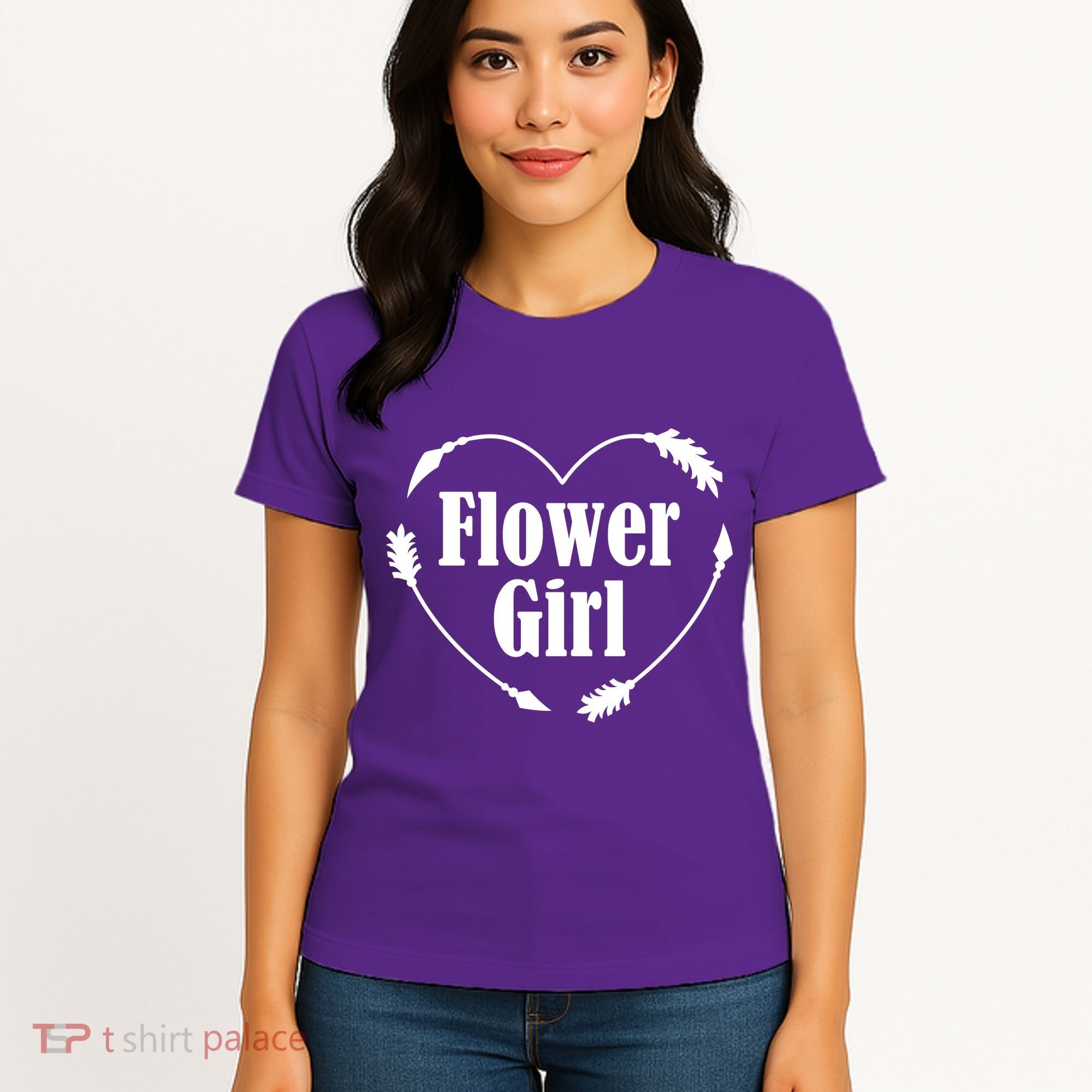Flower Girl Heart Women's T-Shirt