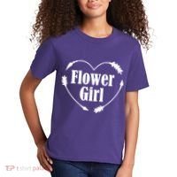 Flower Girl Heart Kids T-Shirt thumb 2