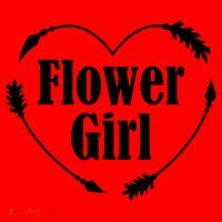 Flower Girl Heart Santa Hat thumb 1