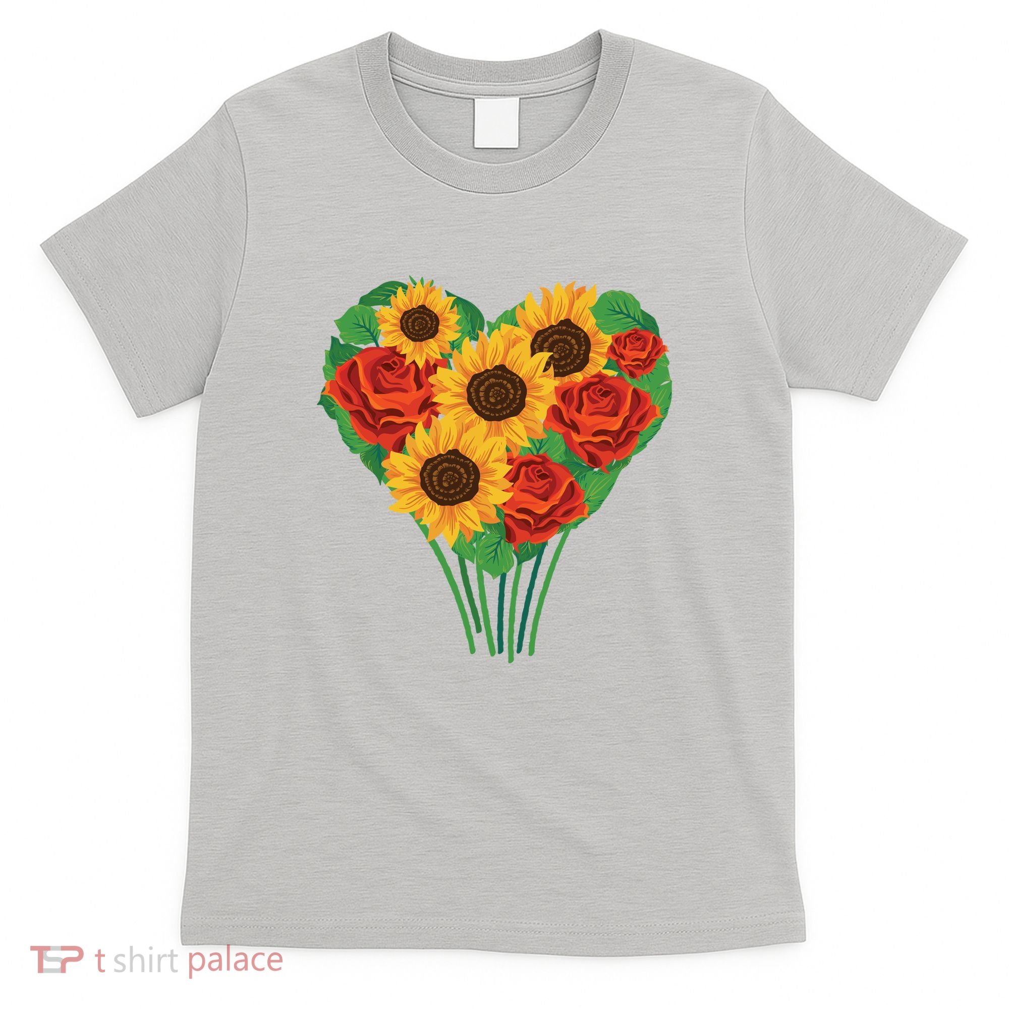 Flower Heart Bouquet T-Shirt