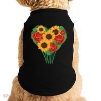 Flower Heart Bouquet Doggie Tank thumb 0